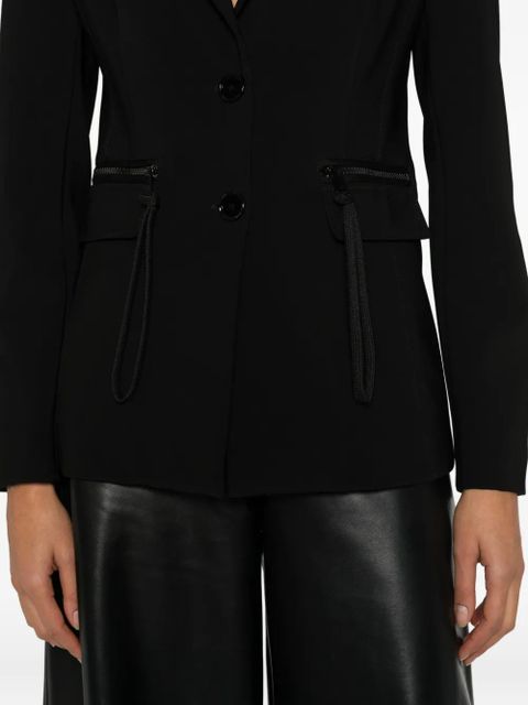 PINKO Faustina zip-pocket blazer - Black