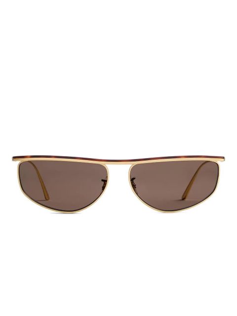 KHAITE x Oliver Peoples pilot-frame sunglasses - Gold - zdjęcie produktu nr 1