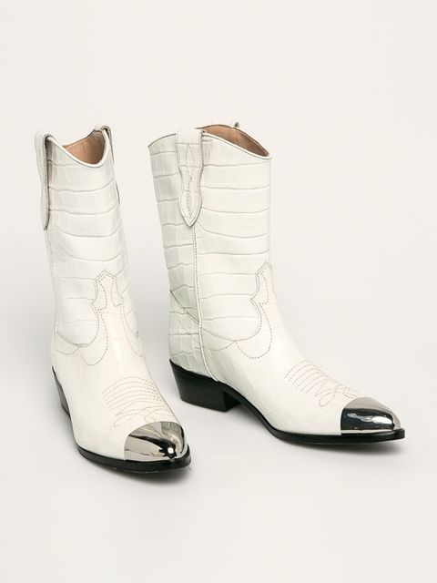 Twinset - Botki skórzane - zdjęcie produktu nr 2