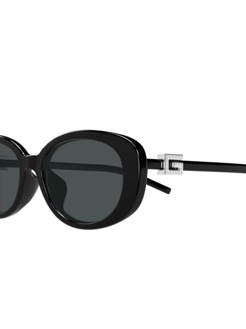 Gucci Eyewear oval-frame sunglasses - Black