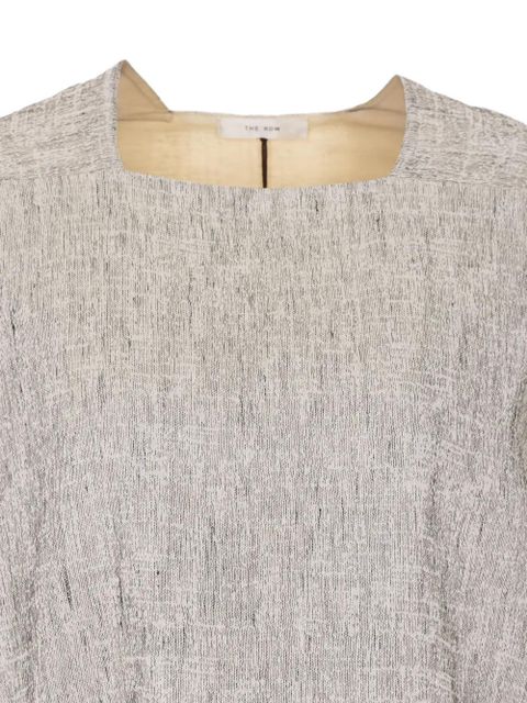 The Row square neck top - Grey