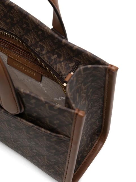 Michael Kors small Empire Gigi cross body bag - Brown