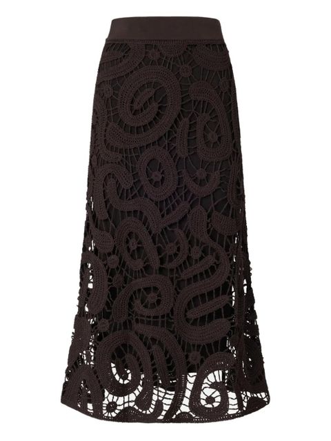 PINKO crochet skirt - Brown - zdjęcie produktu nr 1