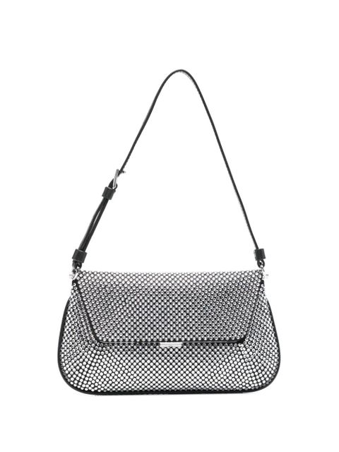 Amina Muaddi mini Ami Crystal shoulder bag - Black - zdjęcie produktu nr 1