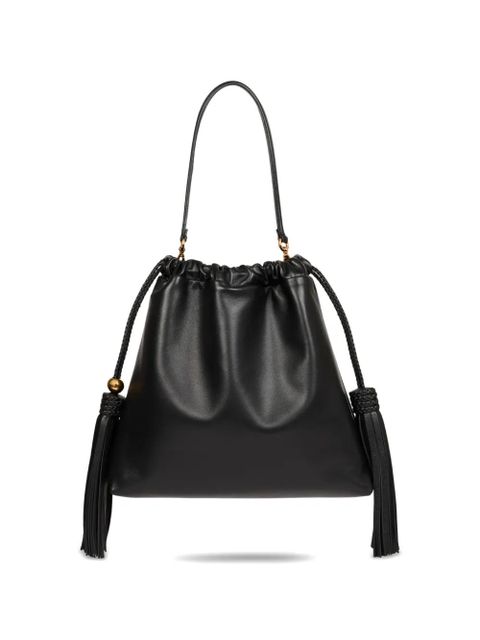 ETRO medium Kalispera tassels leather shoulder bag - Black