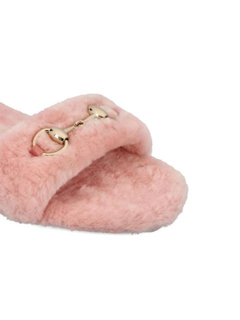 Gucci Horsebit flat sandals - Pink - zdjęcie produktu nr 2
