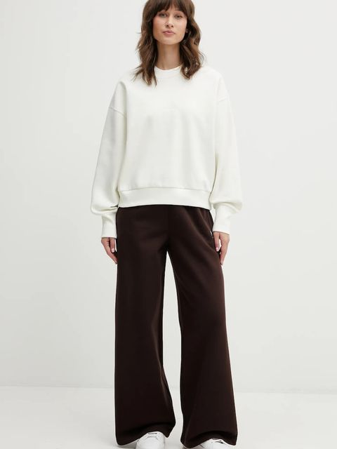 adidas bluza All Szn damska kolor beżowy gładka KA2457 - zdjęcie produktu nr 2