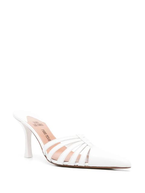 Paris Texas 85mm Nadia sandals - White - zdjęcie produktu nr 2