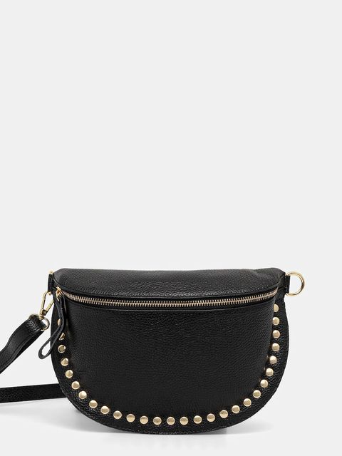 Answear.LAB torebka skórzana kolor czarny - zdjęcie produktu nr 1