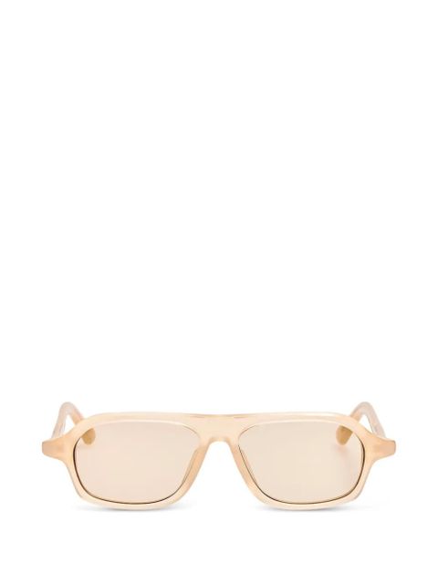 Jacquemus geometric sunglasses - Neutrals - zdjęcie produktu nr 1