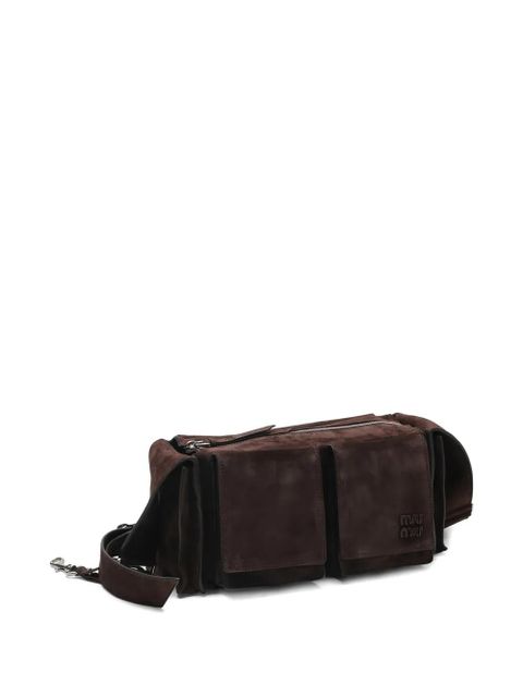 Miu Miu Utilitaire shoulder bag - Brown