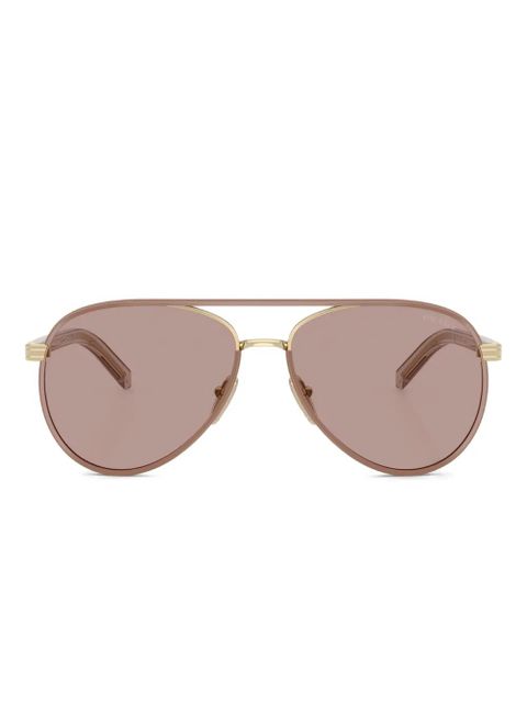 Prada Eyewear double-bridge sunglasses - Pink - zdjęcie produktu nr 1