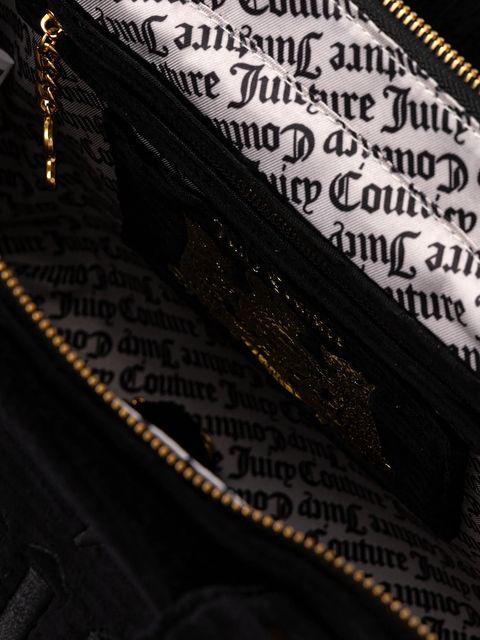 Juicy Couture torebka Iris Velvet kolor czarny BIJIR8942WC9