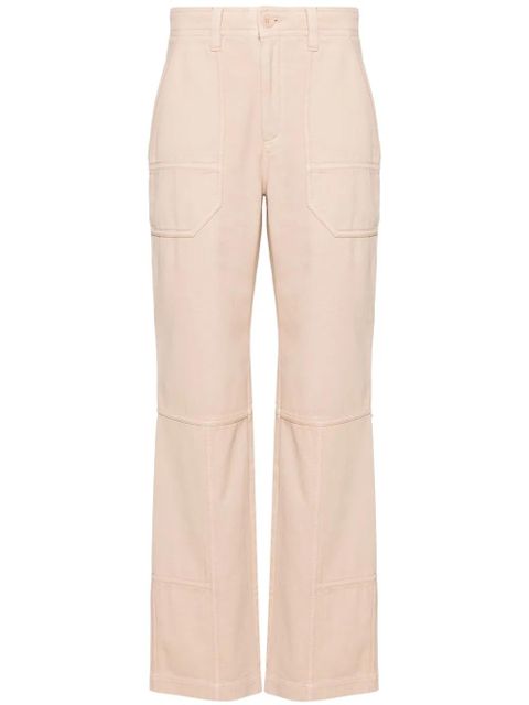 Zadig&Voltaire Pepper high-waist straight-leg trousers - Neutrals - zdjęcie produktu nr 1