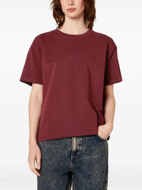 American Vintage Fizvalley short-sleeve round-neck T-shirt - Red