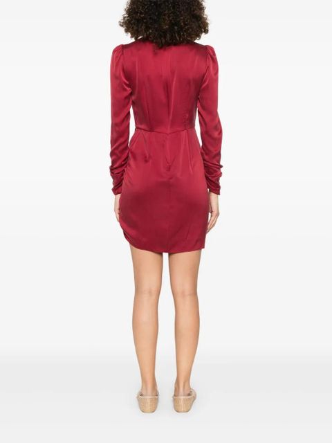 ZIMMERMANN draped mini dress - Red - zdjęcie produktu nr 2