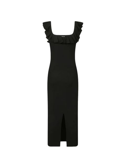 Michael Kors ruffled-neckline dress - Black - zdjęcie produktu nr 1