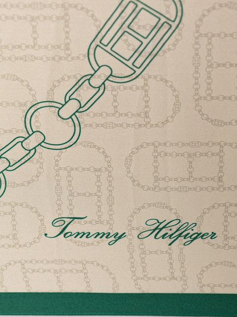 Tommy Hilfiger chusta jedwabna - zdjęcie produktu nr 2