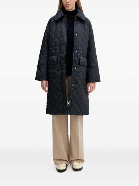 Barbour Aishling quilted coat - Blue - zdjęcie produktu nr 2