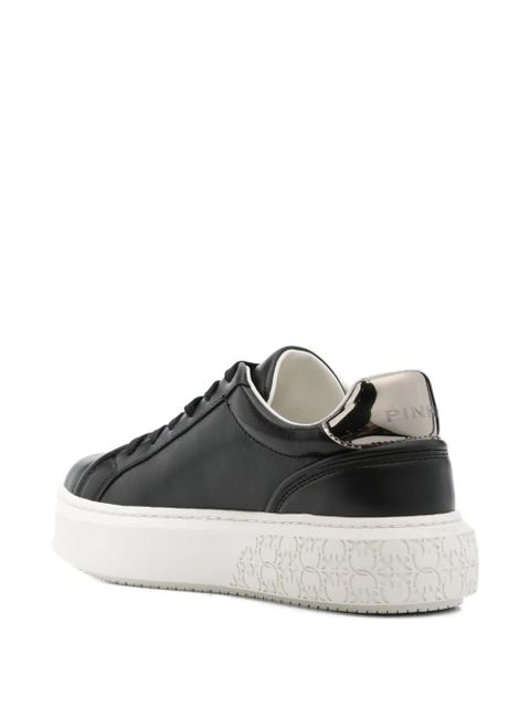 PINKO logo-detail platform sneakers - Black - zdjęcie produktu nr 2