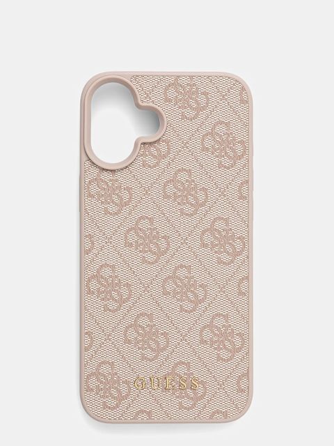 Guess etui na telefon iPhone 16 Plus 6.7" kolor różowy GUHCP16MG4GFPI - zdjęcie produktu nr 1