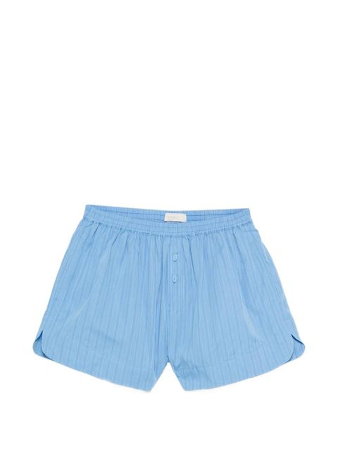 Faithfull the Brand Lonia striped shorts - Blue - zdjęcie produktu nr 1