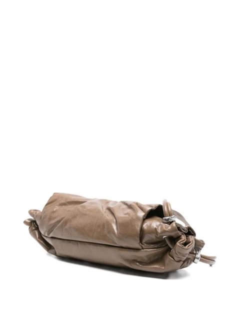 Diesel Scrunch-D shoulder bag - Brown