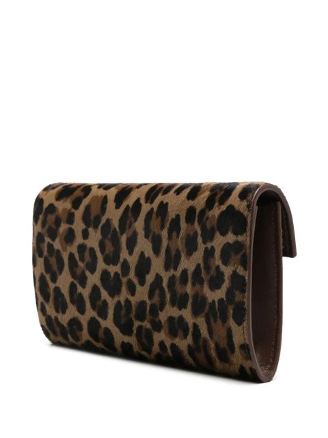 Versace leopard-print clutch bag - Brown - zdjęcie produktu nr 2