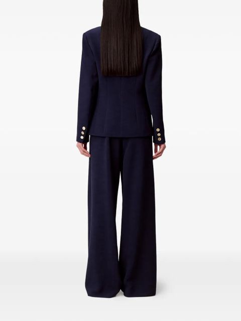 Claudie Pierlot anchor button blazer - Blue