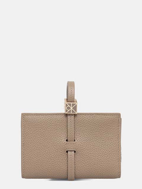 Calvin Klein portfel damski skórzany - zdjęcie produktu nr 1