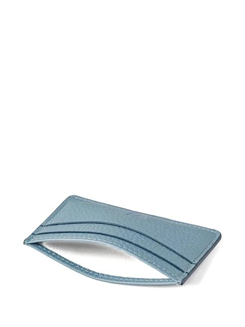 Aspinal Of London logo-plaque cardholder - Blue