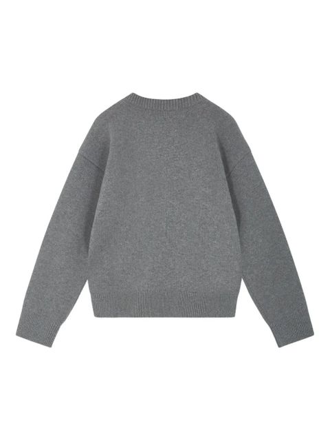 Jil Sander crew-neck sweater - Grey - zdjęcie produktu nr 2