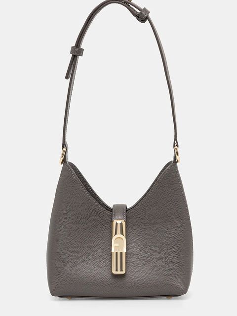 Furla torebka skórzana kolor szary WE00820.ARE000.4283S - zdjęcie produktu nr 1