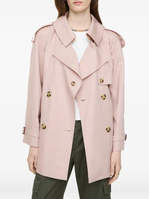 Burberry short tropical gabardine Fitzrovia trench coat - Pink - zdjęcie produktu nr 2