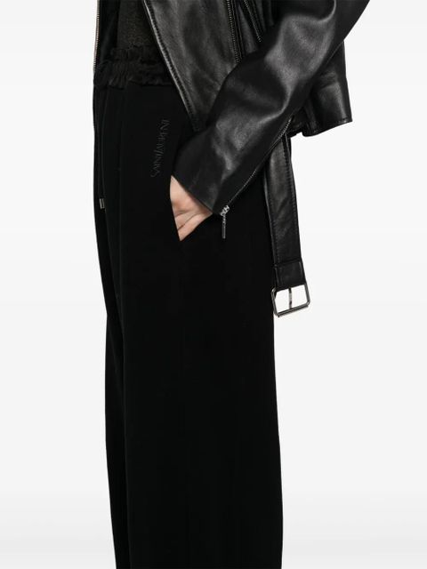 Saint Laurent Jambes larges molleton pants - Black