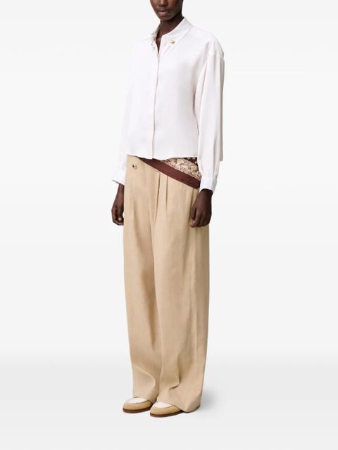 Claudie Pierlot dual-colour shirt - Neutrals