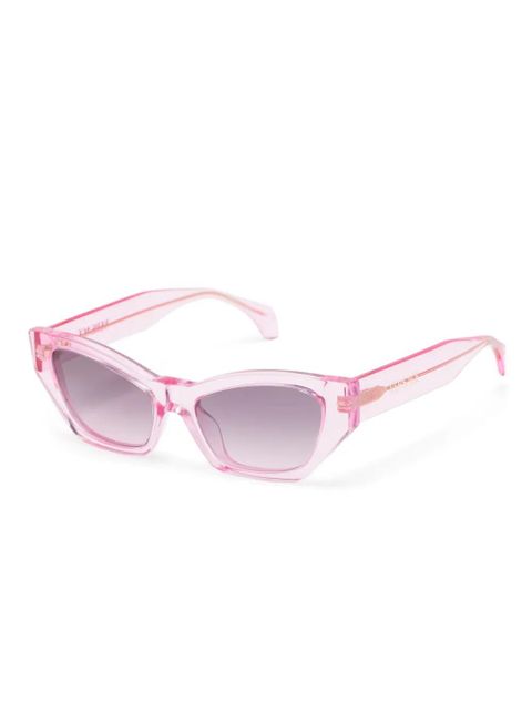 Versace Eyewear cat eye-frame sunglasses - Pink - zdjęcie produktu nr 2