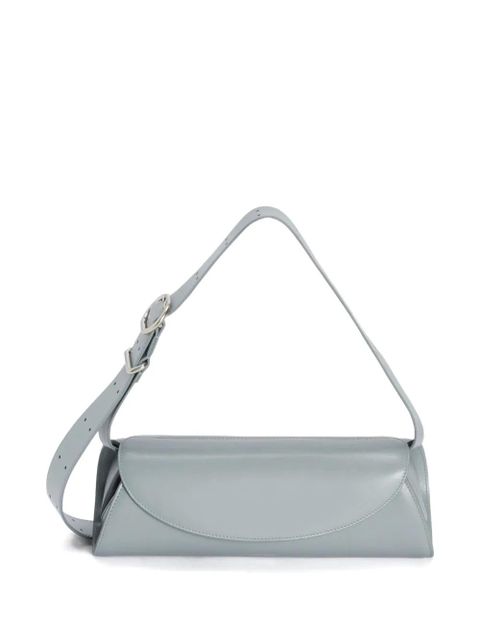 Jil Sander small Cannolo leather shoulder bag - Grey - zdjęcie produktu nr 1