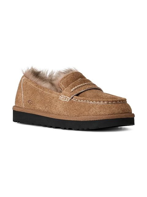UGG mokasyny zamszowe W Ellis Loafer - zdjęcie produktu nr 1