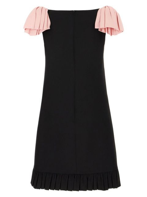 Valentino Garavani crepe mini dress - Black - zdjęcie produktu nr 2