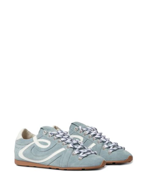 Claudie Pierlot leather sneakers - Blue - zdjęcie produktu nr 2