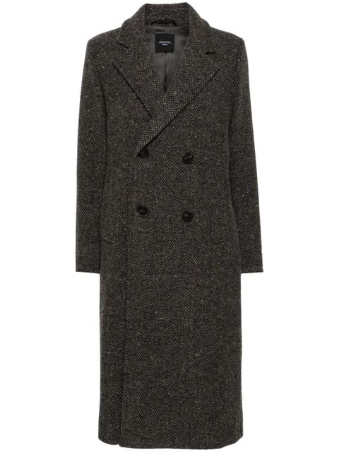 Weekend Max Mara herringbone coat - Grey