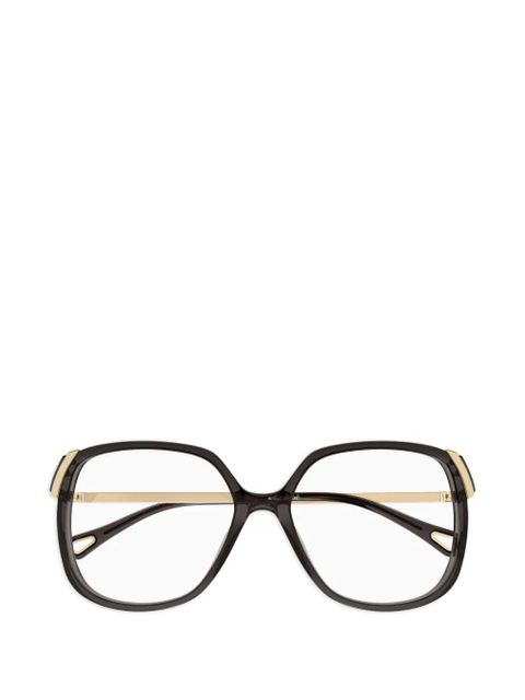 Chloé Eyewear square-frame glasses - Black - zdjęcie produktu nr 1