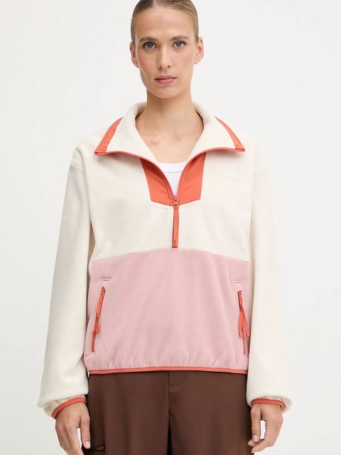 Columbia bluza sportowa Sequoia Grove kolor beżowy gładka 2085453 - zdjęcie produktu nr 1