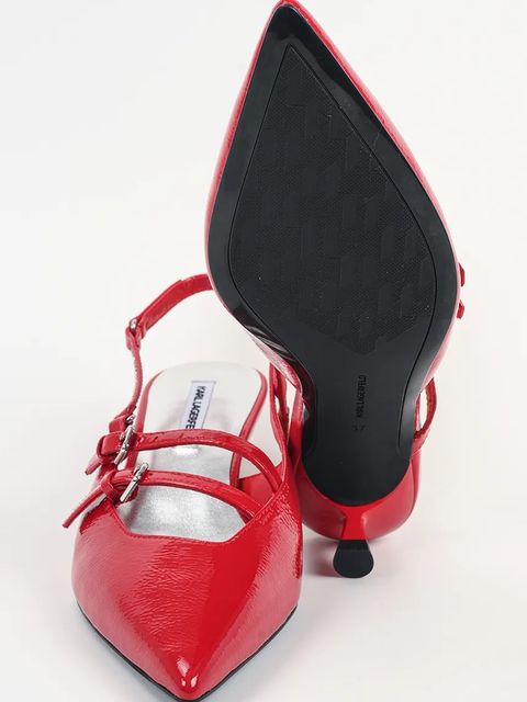 Karl Lagerfeld szpilki skórzane PASHA