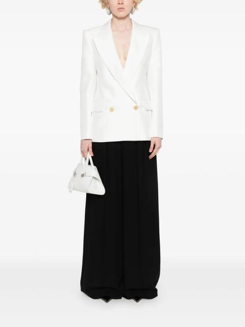 Alexander McQueen double-breasted blazer - White - zdjęcie produktu nr 2