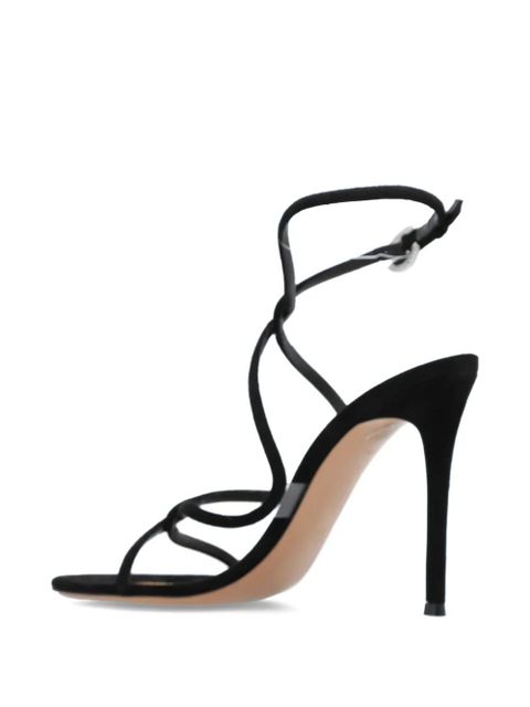 Gianvito Rossi 120mm strappy heeled sandals - Black