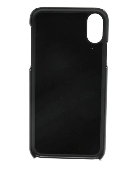 Dolce & Gabbana iPhone X embellishment phone case - Red - zdjęcie produktu nr 2