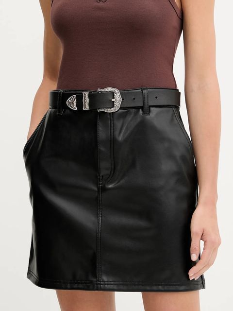 Hugo Blue spódnica kolor czarny mini prosta 50542187 - zdjęcie produktu nr 1