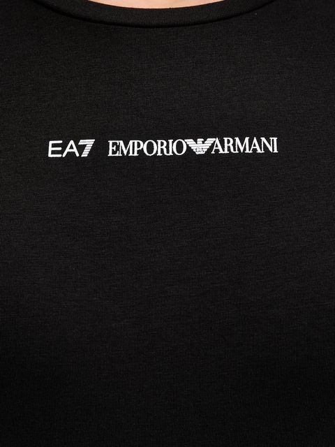 EA7 Emporio Armani t-shirt damski kolor czarny AF12115.7W000798